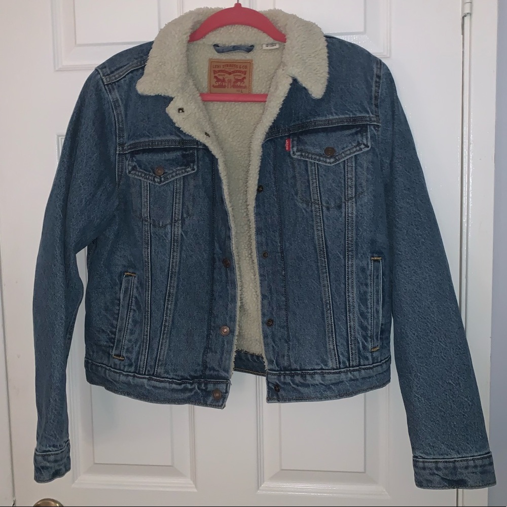 Womens Levi’s Sherpa Jacket